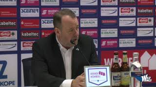 Pressekonferenz Schwenninger Wild WingsAdler Mannheim [upl. by Vincenz]