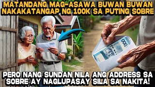 Matandang Mag Asawa Buwan Buwan Nakakatanggap ng 100K Hanggang sa [upl. by Neyuq]