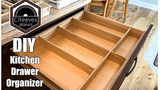 DIY Kitchen Drawer Organizer Two Methods [upl. by Yeltnerb]