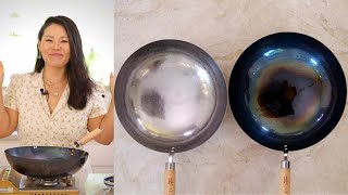 How to Season a Wok and Maintain at Home  What Wok Im Using amp Where You Can Buy It Too [upl. by Lowson]