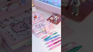 cute planner binder 💕 shorts kawaii stationery desk aesthetic giftideas temu temufinds fyp [upl. by Pier]