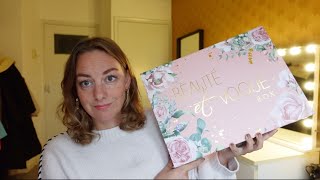 BEAUTÉ ET VOGUE UNBOXING CHRISTMASBOX  DECEMBER 2024  Sophie Hol [upl. by Nikolaus]