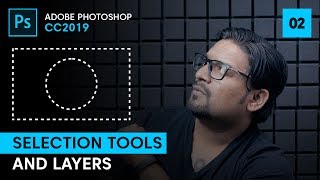 Selection Tools in Adobe Photoshop CC 2019  Episode 2 [upl. by Iorgo305]