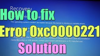 Fix Error 0xc0000221 STATUSIMAGECHECKSUMMISMATCH blue screen I 5 SOLUTIONS 2023 [upl. by Hollingsworth]