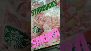 starbucks sakura 2024 スタバ 桜 花見だんごフラペチーノ short グルメ 新作 春 spring 三色団子 shorts [upl. by Aronaele266]