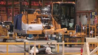 The Komatsu UK Factory Tour  Assembly line [upl. by Duffie]