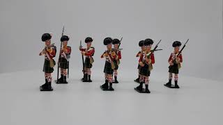 TRADITION OF LONDON NAPOLEONIC 92ND GORDON HIGHLANDERS SET 738 [upl. by Girard279]