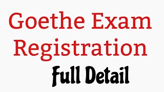 Goethe Exam Online Registration  2023  Book your Exam Date [upl. by Cornelie330]