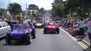 Swanage Carnival Parade  Beach Buggies 2013 [upl. by Ojyram162]