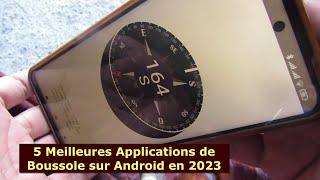 5 Meilleures Applications de Boussole sur Android en 2023 [upl. by Snowber]