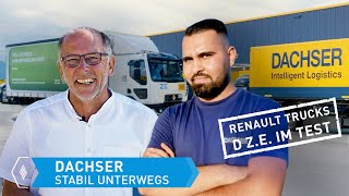 Intensivtest bei Dachser Der elektrische Renault Trucks D ZE  Stabil Unterwegs 1 [upl. by Eichman]