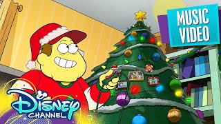 The Best Part of Christmas 🎄 Music Video  Big City Greens  Disney Channel [upl. by Adnavoj]