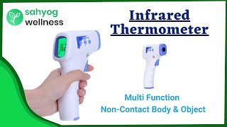 Sahyog Wellness Infrared Thermometer  How to use [upl. by Oskar]