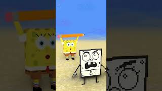 DoodleBob vs SpongeBob  Minecraft Animation [upl. by Botsford336]