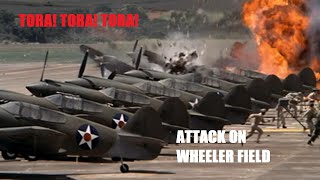 TORA TORA TORA Attack On Wheeler Field4K [upl. by Wallace]