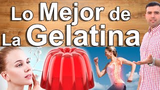 Beneficios de la Gelatina Sin Sabor  Para Qué Sirve la Gelatina  Propiedades Y Como La Debes Comer [upl. by Nellek470]