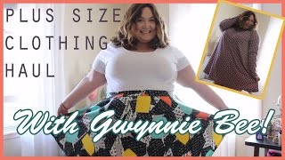 Plus Size Tryon Haul with Gwynnie Bee  Plus Size Fashion [upl. by Yettie]