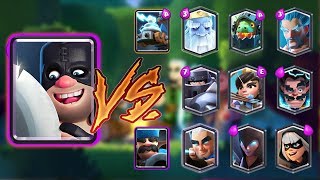 EXECUTIONER VS ALL CARDS  CLASH ROYALE 1 VS 1 BATTLE [upl. by Ennirroc537]