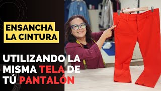 quot¡Transforma tu Pantalón Cómo Ensanchar la Cintura Usando Su Misma Tela  Tutorial Completoquot [upl. by Lenno682]