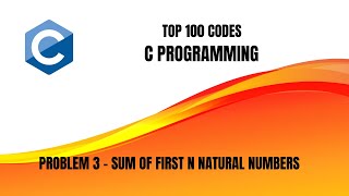 Top 100 Codes  Sum of First N natural numbersMethod1 [upl. by Bourn]