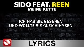 SIDO FEAT REEN  MEINE KETTE  AGGROTV LYRICS KARAOKE OFFICIAL VERSION [upl. by Natehc]