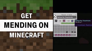 How To Get Mending In Minecraft  Full Guide [upl. by Tannen]