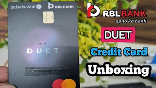 Paisabazaar Duet Credit Card  RBL Bank Duet Credit Card Review 💳 benefits 💳 changes  Lifetime 🆓😍 [upl. by Kore]