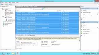 Microsoft Windows Server 70411 Tutorial  Configuring WSUS [upl. by Horter]