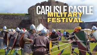 Carlisle Castle Military Festival Highlights [upl. by Ahsekram]