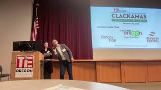 Clackamas County Pitch Competition  Winning Announcement [upl. by Burnham]