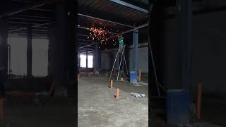 Sprinkler main pipes installation construction everyone constructionworker thankyouforwatching [upl. by Smalley174]