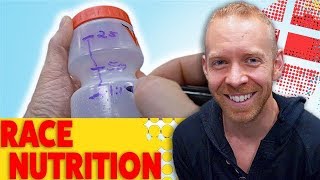 Water bottle TRIATHLON RACE NUTRITION trick [upl. by Arutek628]