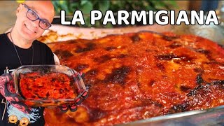 PARMIGIANA DI MELANZANE ricetta della tradizionale melanzane alla parmigiana [upl. by Neened]