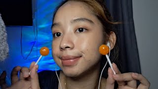 ASMR lollipop triggers 🍭😋 [upl. by Bonnice527]