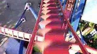 Sheikra Busch Gardens Tampa FL FRONT ROW [upl. by Tica]