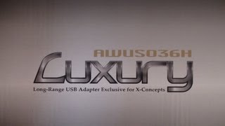 Обзор AWUS 036H Luxury Unboxing [upl. by Maon]