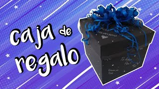 COMO HACER CAJA DE REGALO [upl. by Atinniuq880]