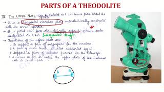 Surveying L7B  Theodolite Surveying  Parts of a Theodolite  Part 1  Hindi [upl. by Myer714]