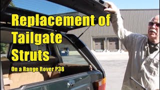 Atlantic British Presents Tailgate Strut Replacement Instructions for Range Rover P38 [upl. by Kawai]