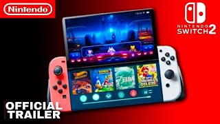 Nintendo Switch 2 Official Release Date and Hardware Details  Nintendo Switch 2 Trailer [upl. by Eveivenej]