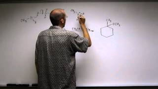 Markovnikov Addition of Methanol to an Alkene 001 [upl. by Anilrats]