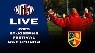 LIVE RUGBY ST JOSEPHS FESTIVAL 2023  DAY 1 PITCH 2 [upl. by Ellehcyar]