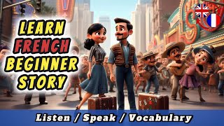 SIMPLE FRENCH STORY FOR BEGINNERS with English Translation [upl. by Cost284]