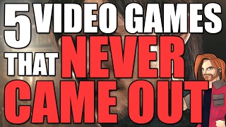 5 Video Games That Never Came Out [upl. by Aed]