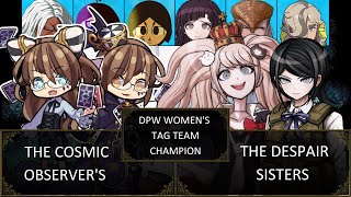 DPW The Banquet  Womens Tag Team Championship  The Cosmic Observers Vs The Despair Sisters [upl. by Mighell831]