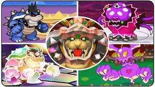 Evolution of Final Bosses in Mario amp Luigi Games [upl. by Arehsat]