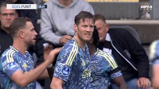 Wout Weghorst GoalHeracles vs Ajax 23 All Goals and Extended Highlights [upl. by Lune]