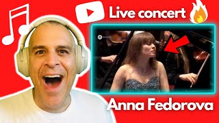 Rachmaninoff Piano Concerto No 3  Anna Fedorova  Live concert  REACTION [upl. by Oirad]