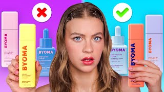 I Bought EVERY Byoma Skincare Product [upl. by Aneleasor]