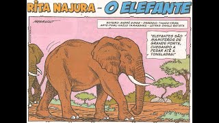 Rita Najura emO elefante  Gibis do Rapha 2 [upl. by Annoya]